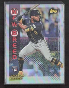 2024 Topps Archives Jackson Chourio #99NB12 New Breed Foil - Picture 1 of 2
