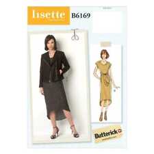 Butterick Pattern 6169 E5 Size 14/16/18/20/22 Misses Jacket and Dress