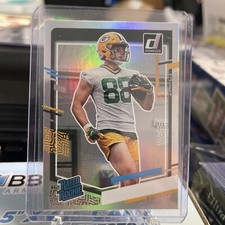 2023 PANINI DONRUSS #337 LUKE MUSGRAVE RATED ROOKIE NO NAME HOLO SP PACKERS RC