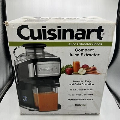 Cuisinart Compact Juice Extractor Kitchen Appliance MODEL CJE-500 New - Image 1 of 4