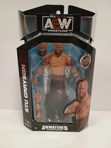 New AEW STU GRAYSON #18 Series 3 Unmatched Collection Figure - Picture 1 of 5