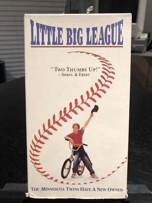 Little Big League (VHS 1994) Edwards Robards Busfield Baseball Family Comedy HTF - Imagem 1 de 4