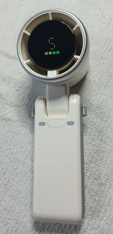 Mini Ventilador Turbo Portátil Portátil USB Recargable Ventilador de Enfriamiento Hasta 10 Horas EE. UU. Foto 1 de 4