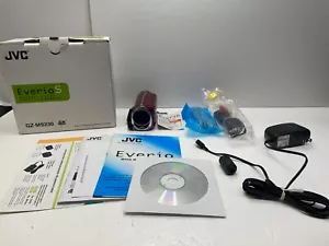 JVC Everio Video Camera Camcorder GZ-MS230RU Red Tested Works - Picture 1 of 22