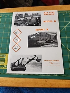 1930's? Reprinted BAY CITY SHOVELS CATALOG BROCHURE High Quality  - Picture 1 of 12