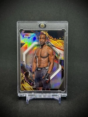 Geoff Neal 2024 Topps Finest UFC Die-cut Refractor /35 SSP - Image 1 of 3