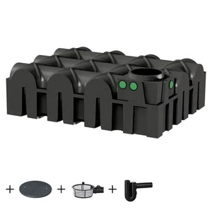 Regenwasserzisterne flach 5000 Liter REGENTA GARTEN - Regenwassertank, Zisterne - Bild 1 von 7