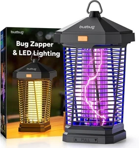 Lampe Anti-Insectes LED Extérieure avec Éclairage, Longévité de 10 Ans, Étanche - Imagen 1 de 7