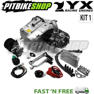 YX110 Semi Auto Pit Bike Engine 4-Speed 4-Stroke Kick Start CRF50 CRF70 CRF110 - Picture 1 of 4