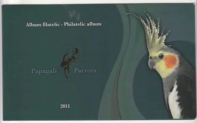 Rumania 2011 CARPETA LOROS AVES POST EDICIÓN LIMITADA Foto 1 de 2