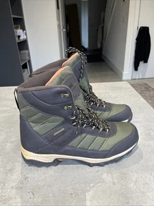 Hawke & Co Caribou Men’s Hiking Boot Shoes olive brown Size 12 Waterproof - Picture 1 of 9