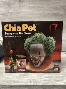Pennywise The Clown IT Chia Pet Decorative Planter New (D5) - Picture 1 of 10