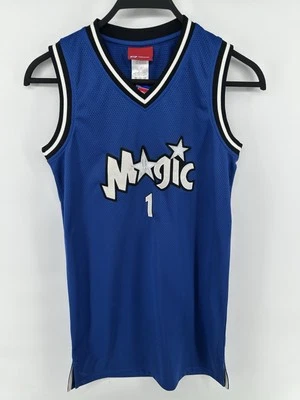 VTG Tracy McGrady 1 Orlando Magic NBA Reebok Blue Jersey Dress Women's M #C1 - Image 1 of 4