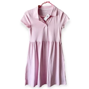 Old Navy Girls Pink Polo Dress New With Tags Size 10 - Picture 1 of 5
