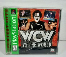 WCW vs. The World (Sony PlayStation 1, 1997) Complete Tested