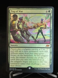 MTG Magic the Gathering UNF Unfinity Foil Tiro alla Guerra - Mitico - Foto 1 di 1