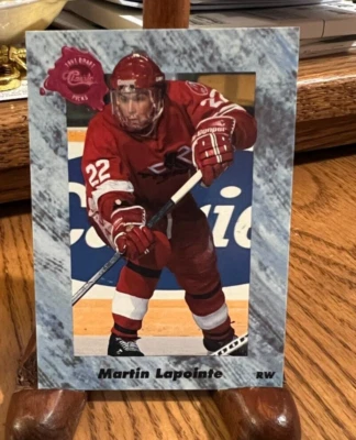 1991 Classic Draft Picks Martin Lapointe #9 Detroit Red Wings - Image 1 of 2