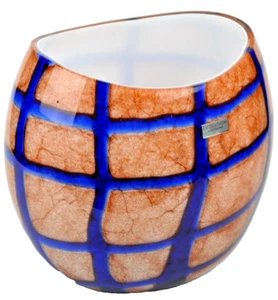 WATERFORD Art Glass Kenya Pocket Vase 8" Evolution Collection New #2 - Picture 1 of 6