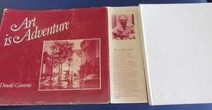Art is Adventure: some reminiscences &... Donald Cameron HbDj 1985 HERE in MELB - Foto 1 di 12