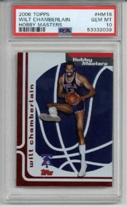 2006 TOPPS HOBBY MASTERS #HM18 WILT CHAMBERLAIN PHILADELPHIA 76ERS PSA 10 RARE - Bild 1 von 2