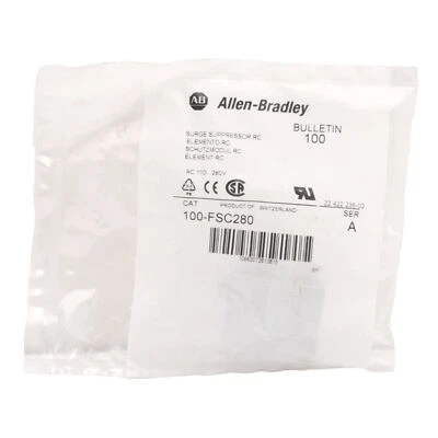 Condensador de resistencia supresor de sobretensiones Allen Bradley 100-FSC280, 110-280VAC, 100-C Foto 1 de 4