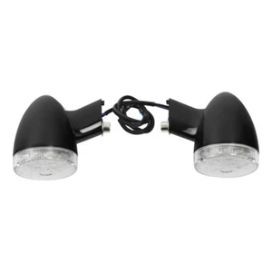 Fit For Harley Touring 09-23 Front Rear LED Lamp Clear Lens Turn Signal Light - Picture 1 of 11