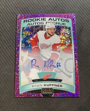 2019-20 O-PEE-CHEE PLATINUM RYAN KUFFNER MARQUEE ROOKIE AUTO VIOLET PIXEL #R-RK