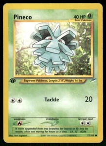 Pokemon Tcg LP Pineco [1ª Edición] #77 Pokemon Neo Destiny - Imagen 1 de 2