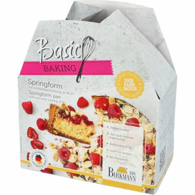 Birkmann Basic Baking Springform Backform Kuchenform Kuchenbackform Ø 18 cm - Bild 1 von 4