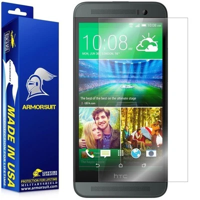 [2 Pack] ArmorSuit MilitaryShield HTC One E8 HD Anti-bubble Screen Protector - Image 1 of 4