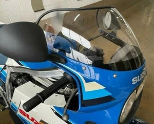 SUZUKI GSXR 750 (85-87) STANDARD REPLACEMENT WINDSCREEN WINDSHIELD SCREEN AS OEM - Picture 1 of 11