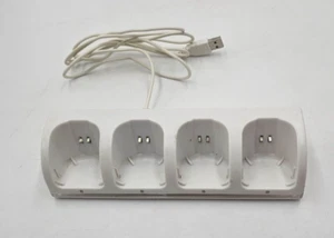 Wii Controller Charge Station Quad White Dock 4 Controller - Picture 1 of 2