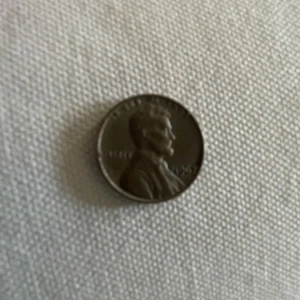 1967 penny no mint mark good condition dark brown  - Picture 1 of 2