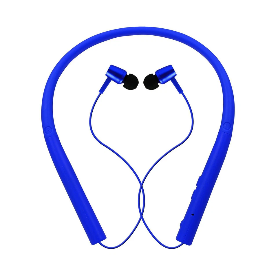 Wireless Stereo Bluetooth Headset Neckband Sports Earbud Noise Cancellation - Image 1 of 4