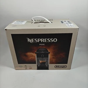Máquina de café espresso Nespresso Pixie de De'Longhi - 1100 ml, aluminio, plata - NUEVA EN CAJA - Imagen 1 de 6