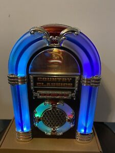 60’s Country Classics Tabletop Jukebox Musical  Illuminated Centerpiece.