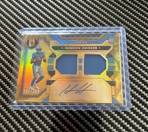 2023 Panini Gold Standard HENDON HOOKER *ROOKIE RPA DUAL PATCH AUTO* /149