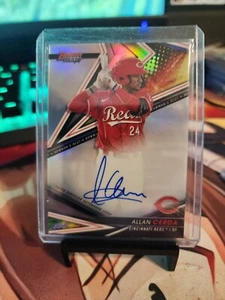 2022 Bowman's Best Allan Cerda Prospect Auto Autograph #B22-AC Reds - Picture 1 of 2