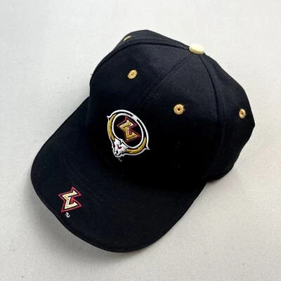 复古 Las Vegas Outlaws 帽子 背带 黑色 XFL 足球 Drew Pearson y2k — 第 1/4 张图片