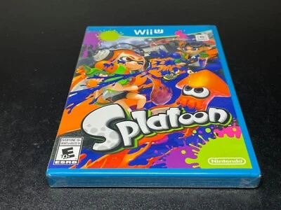 Splatoon (Wii U, 2015) Factory Sealed🔥Fast Shipping🔥damage on cover art !~ - Image 1 of 4