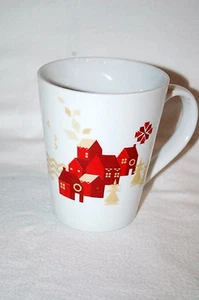 Starbucks Coffee 2013 HOLIDAY VILLAGE 12 Ounce 4 1/4" Mug/  *EUC - Picture 1 of 4
