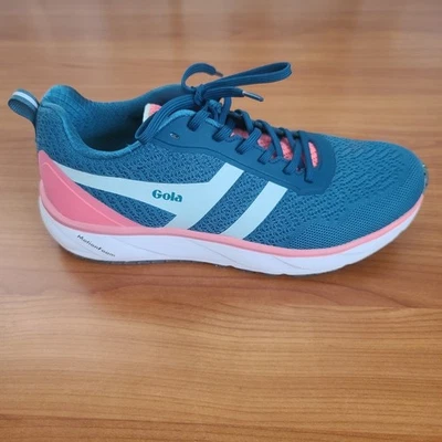 Tênis esportivo feminino Gola azul e rosaGola Motion Foam feminino Comfo - Imagem 1 de 4