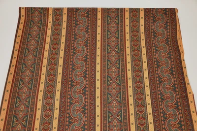 Rare Vintage Jinny Beyers Striped Border Quiltprint for V.I.P. fabric 2 Yards #3 - Image 1 of 2