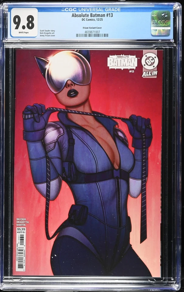 Absolute Batman #13 Jenny Frison Cardstock Variant Cover (DC Comics December 2025)