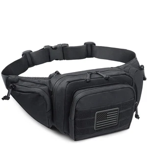 Taktische Bauchtasche für Männer & Frauen, verdeckte Trage Bauchtasche für Männer, Adju... - Bild 1 von 7