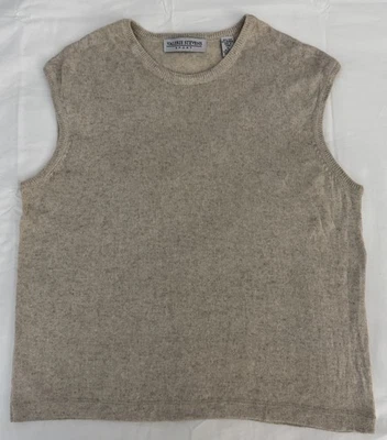 Suéter Valerie Stevens Beige Sin Mangas Subestimado Talla XL Foto 1 de 4