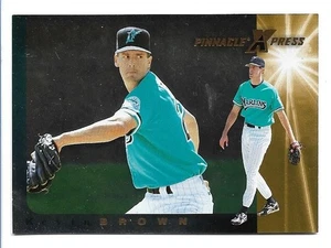 Kevin Brown 1997 Pinnacle X-Press Hombres de Verano #102 - Florida Marlins - Imagen 1 de 2