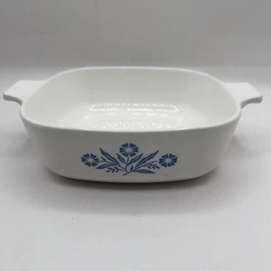 Corning Ware blue Cornflower Vintage Pyroceram T. M  7" Casserole B-9 - Picture 1 of 8