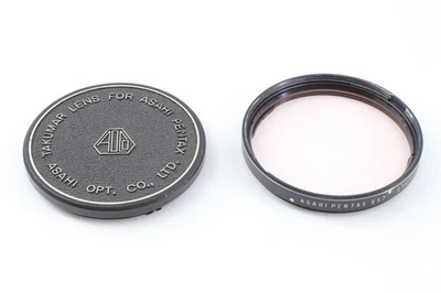 Asahi Pentax 6x7 67mm Skylight Filter ＆ Takumar Lens Cap Type A Bayonet #748d - Image 1 of 4