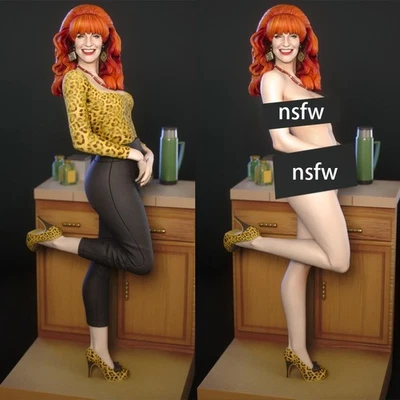 Sexy figura de resina escala 1/24 Peggy Bundy mujeres NSFW sin pintar sin montar Foto 1 de 4